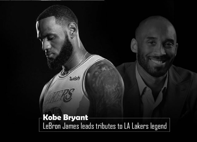 James and Company Pay Tribute to Kobe Bryant in the Home Game