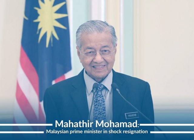 Mahathir Steps down at 94